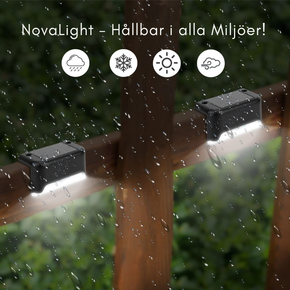 NovaLight Solljus belysning (Trappstegbelysning)